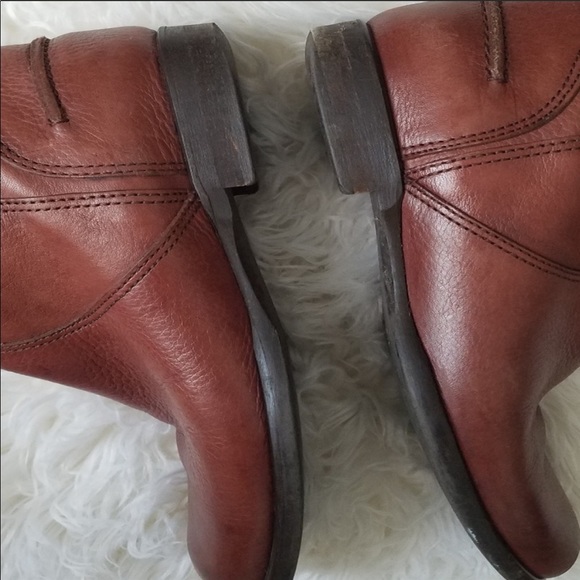 Madewell 1937 Cognac tall leather riding boot - Picture 6 of 7